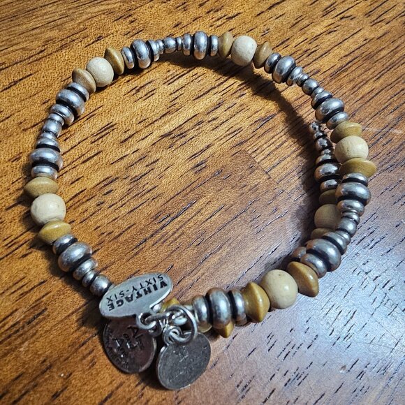 Alex & Ani vintage 66 wrap bracelet - Picture 1 of 8